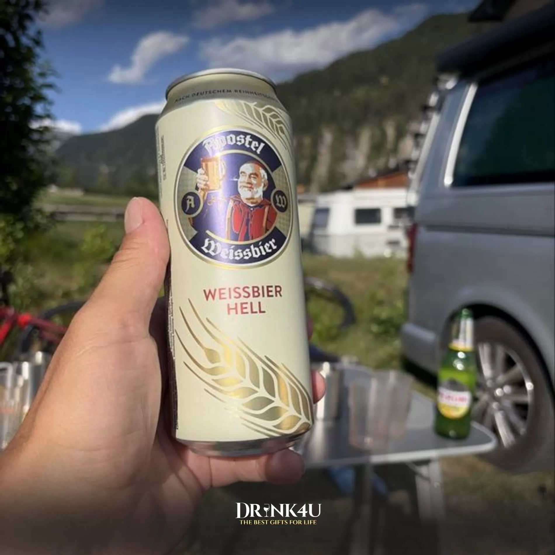 Bia Đức Apostel Weissbier 5.3% - 500ML / Thùng 24 chai
