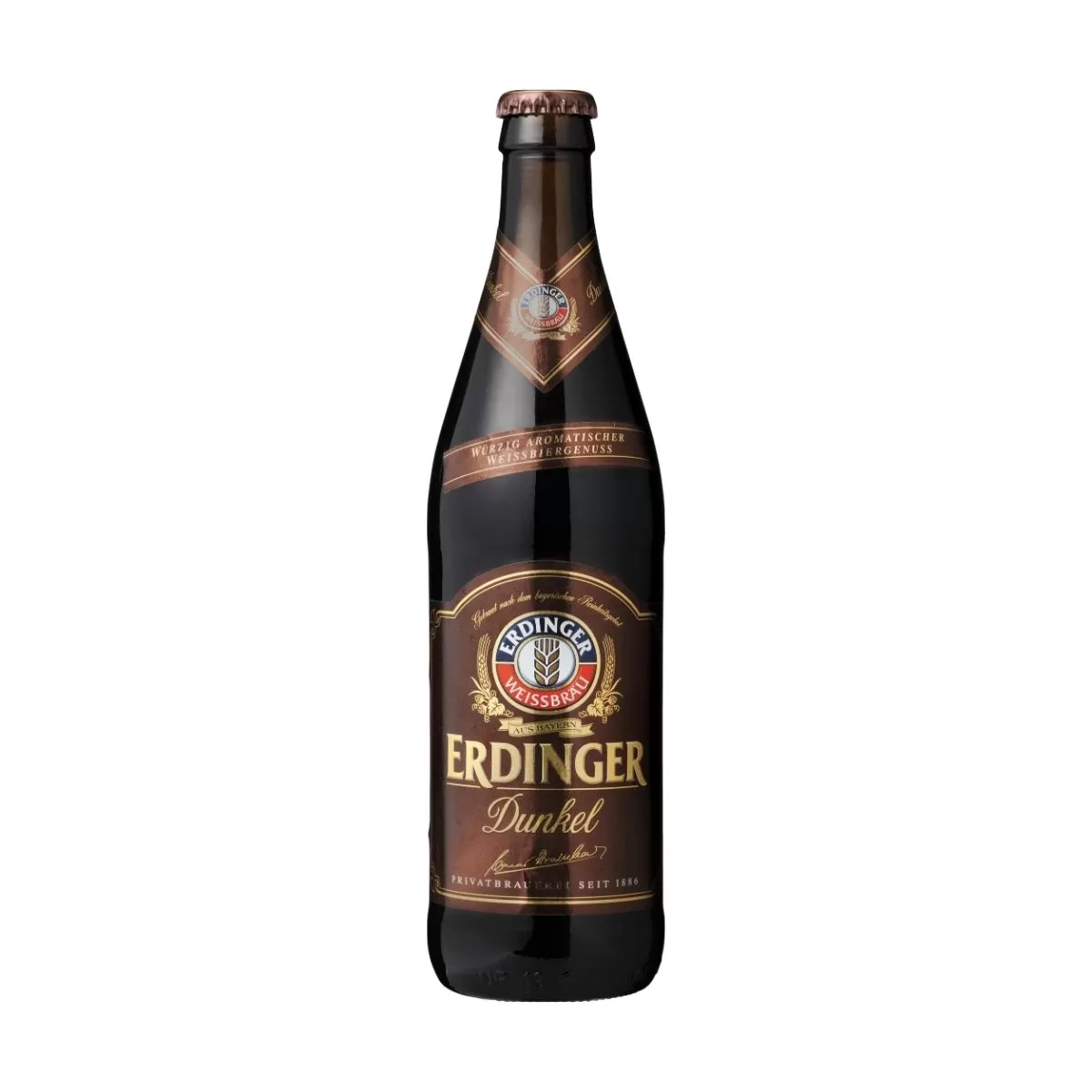 Bia Đức Erdinger Dunkel 5,3% - 500ml -  thùng 12 chai