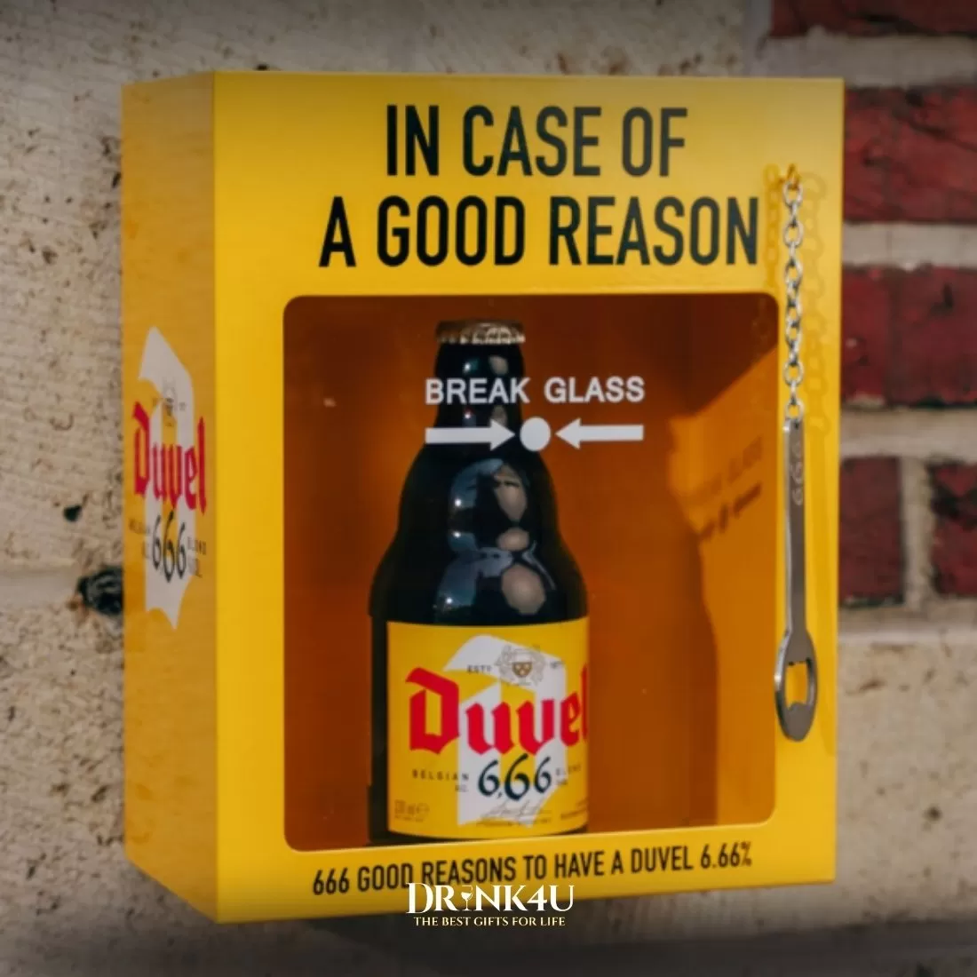 BIA BỈ DUVEL 6,66 % - 330 ML - THÙNG 12 CHAI