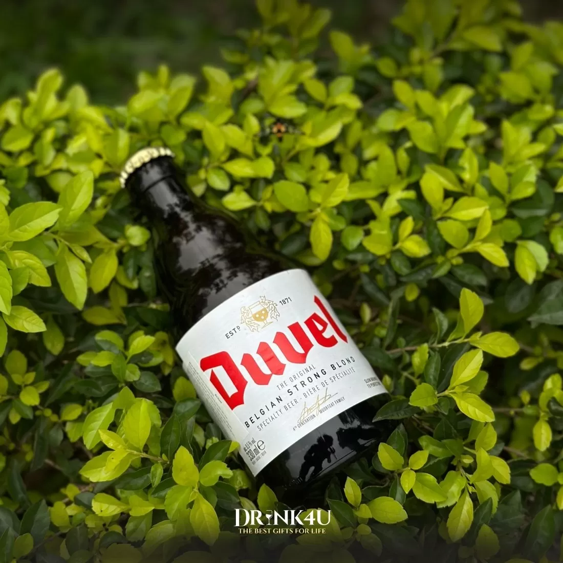 BIA BỈ DUVEL BLOND 8,5% - 330ML - THÙNG 24 CHAI