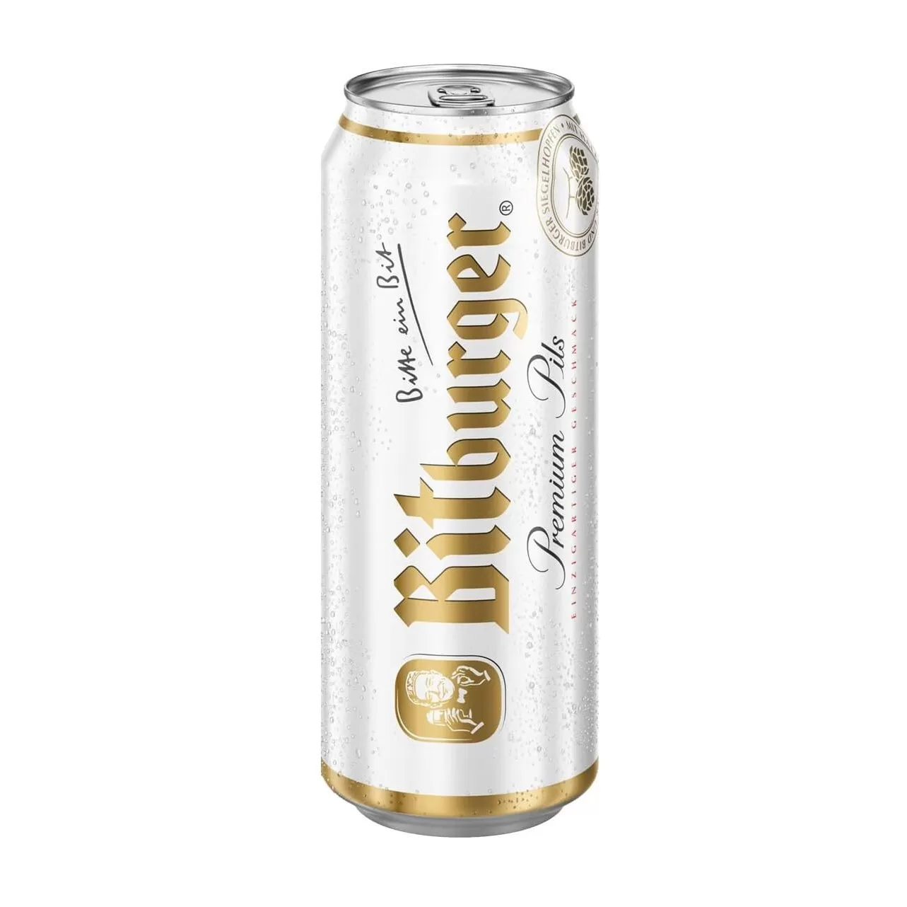 BIA ĐỨC BITBURGER PREMIUM PILS 4,8% - 500ML - THÙNG 24 LON