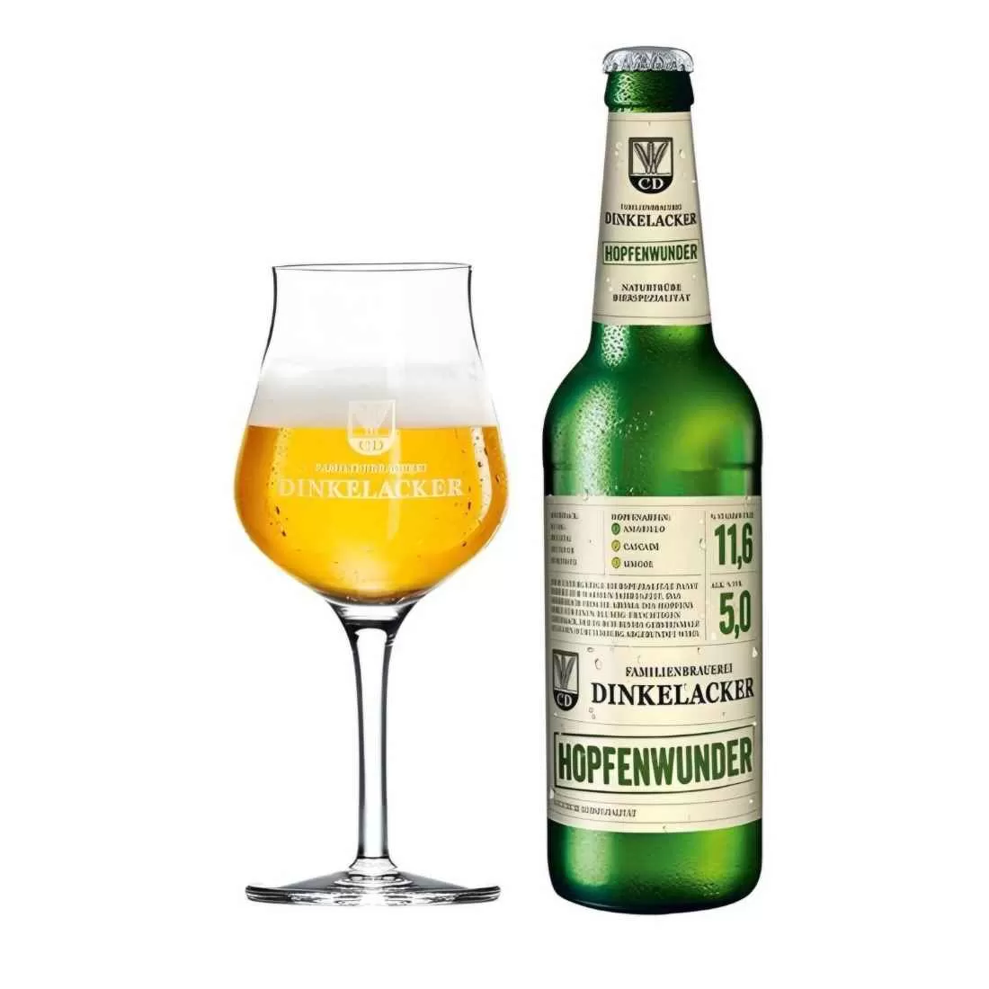 Bia Đức Dinkelacker Hopfenwunder 5% - 330ml