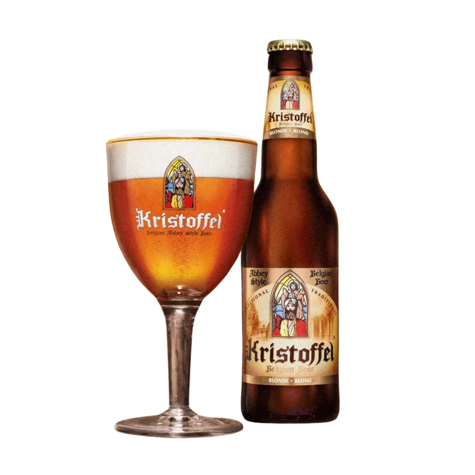 Bia Bỉ Krsitoffel Blond 6% - 330ml - thùng 24 chai