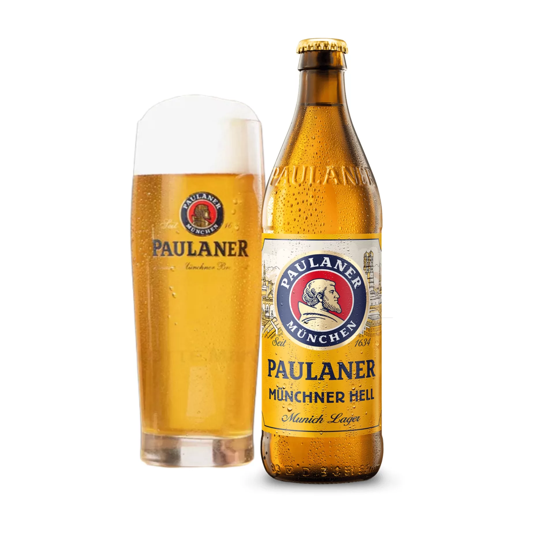 BIA ĐỨC PAULANER MUNCHNER 500ML - THÙNG 20 CHAI