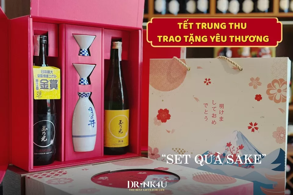 SET QUÀ SAKE CAO CẤP BIẾU TẶNG CHO DOANH NGHIỆP - TRUNG THU 2025
