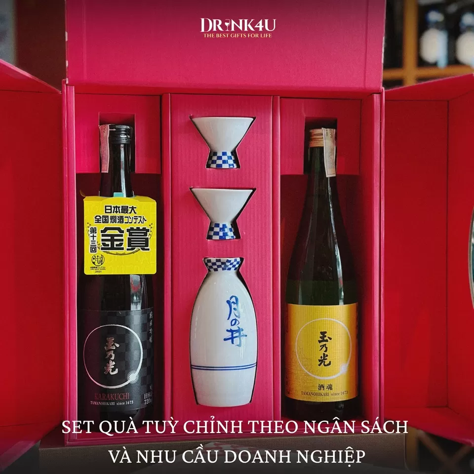 SET QUÀ SAKE CAO CẤP BIẾU TẶNG CHO DOANH NGHIỆP - TRUNG THU 2025