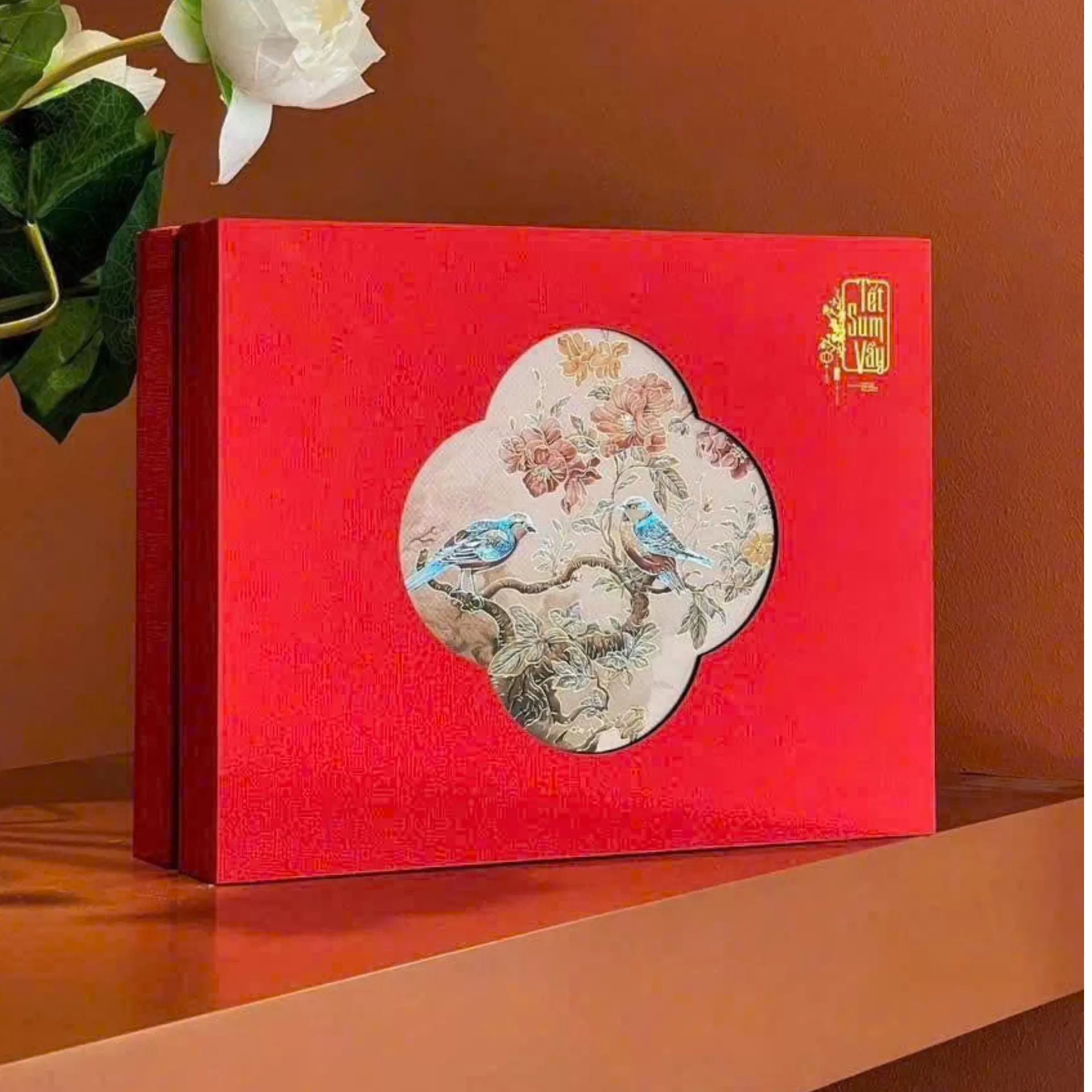 HÔP QUÀ RƯỢU VANG TẾT SUM VẦY