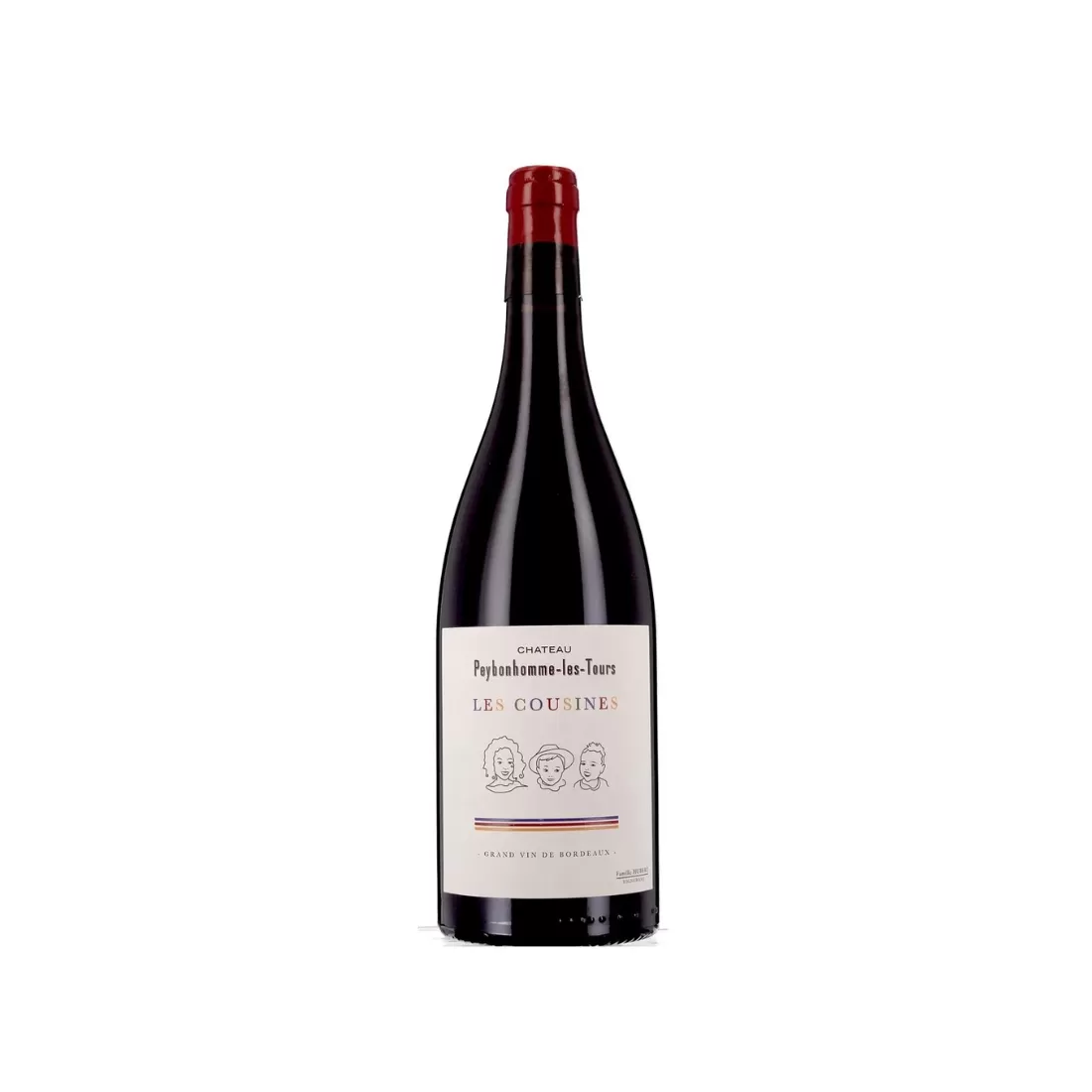 Rượu Vang Pháp Les Cousines-Château Peybonhomme-Les-Tours Blaye-Côtes de Bordeaux AOP