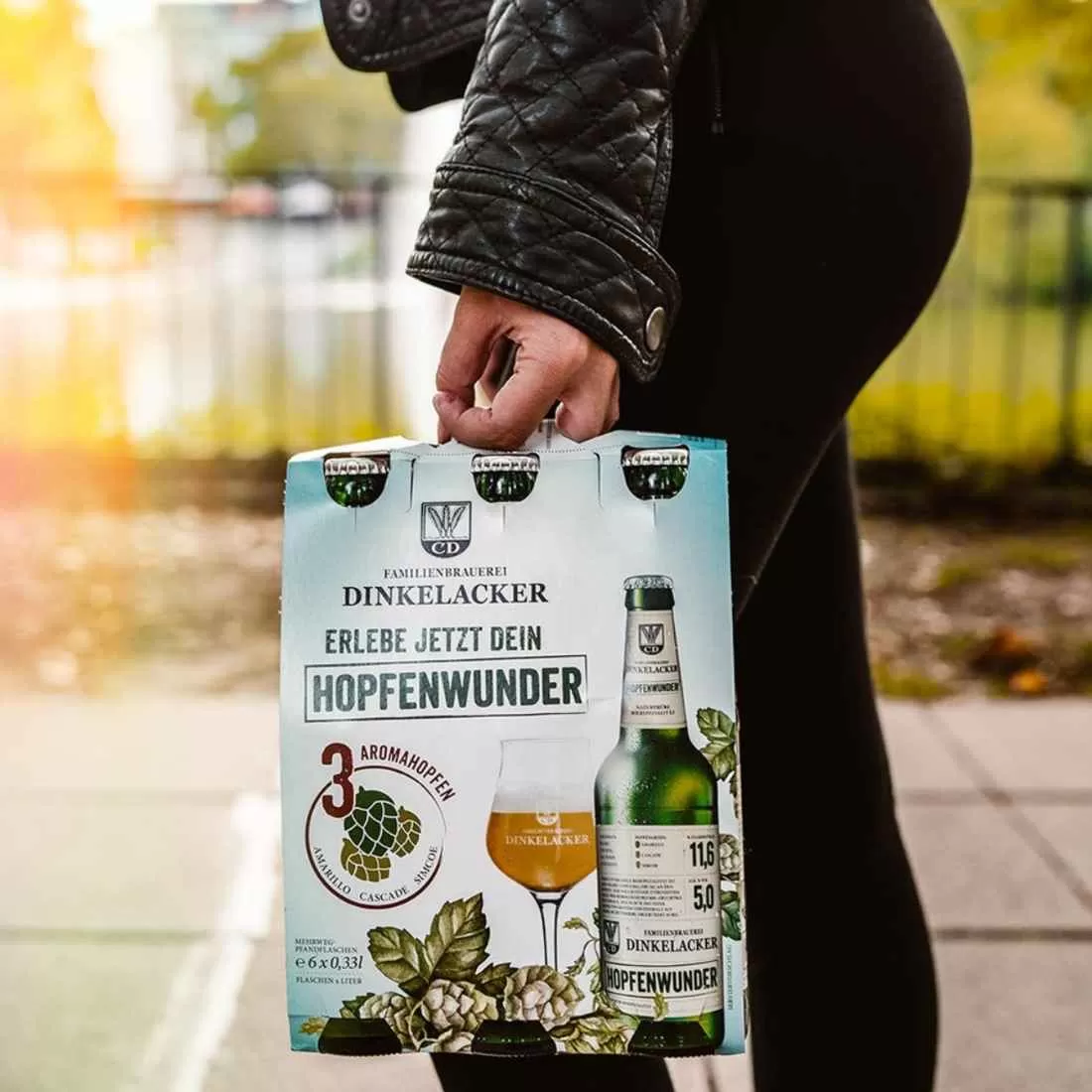 Bia Đức Dinkelacker Hopfenwunder 5% - 330ml