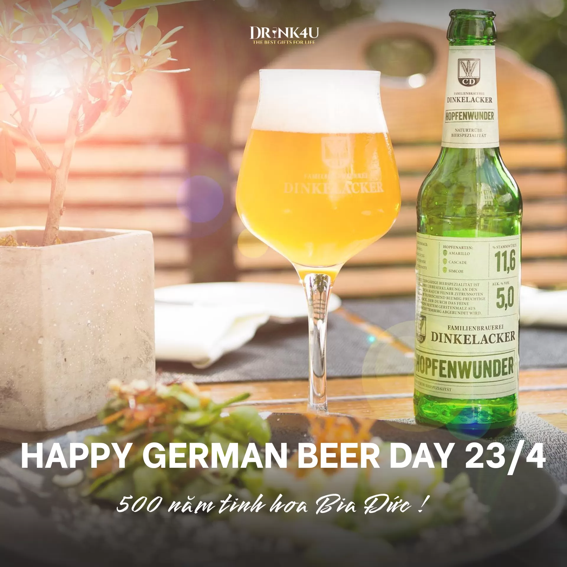 Happy German Beer Day – 500 năm tinh hoa bia Đức & những dòng bia đáng thử