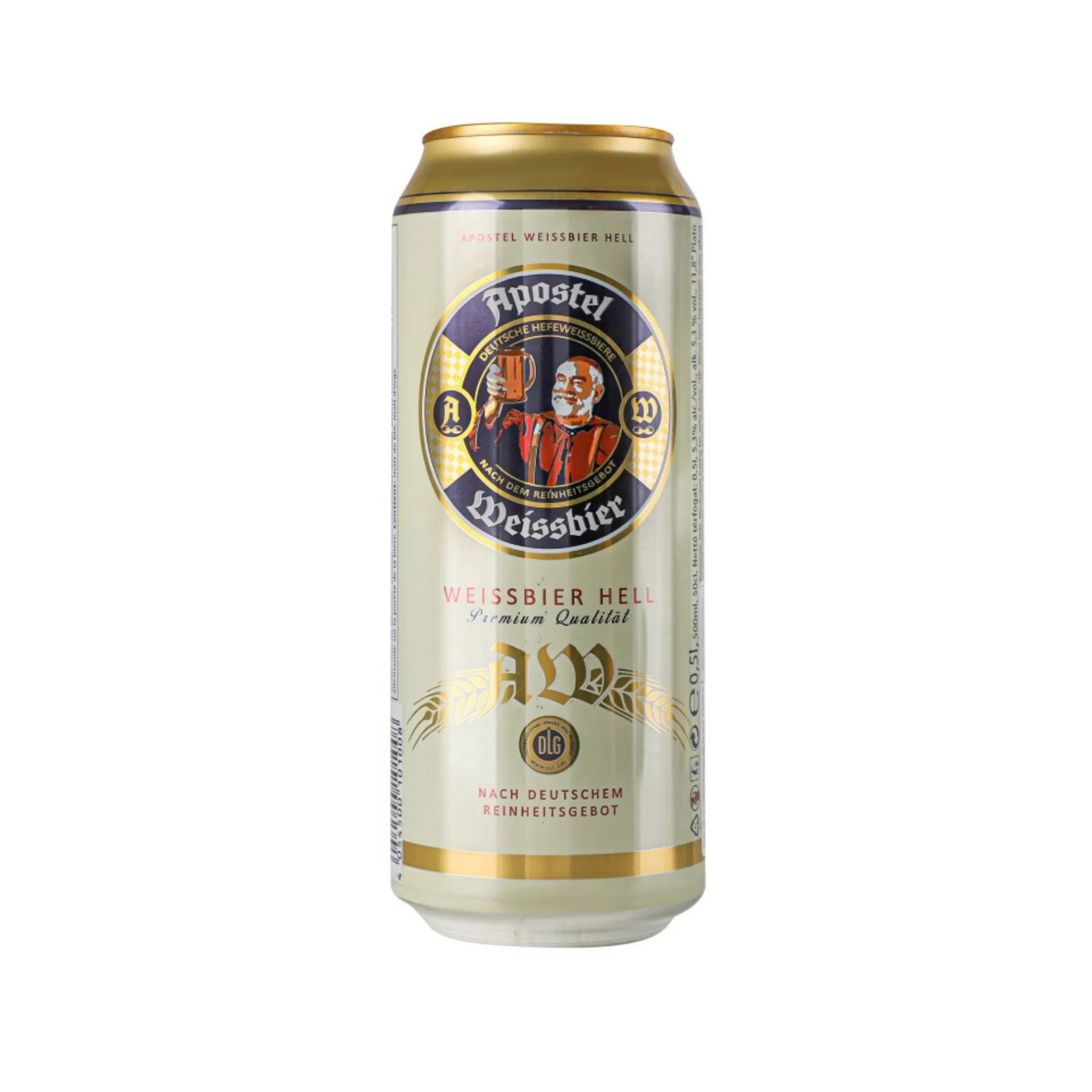 Bia Đức Apostel Weissbier 5.3% - 500ML / Thùng 24 chai