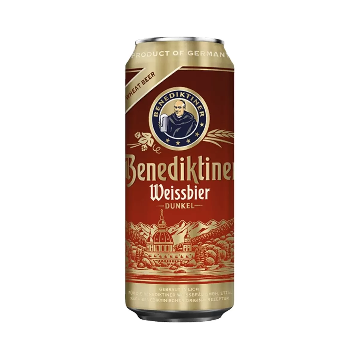 Bia Đức Benediktiner Dunker 5,4 % - 500ml - thùng 24 lon