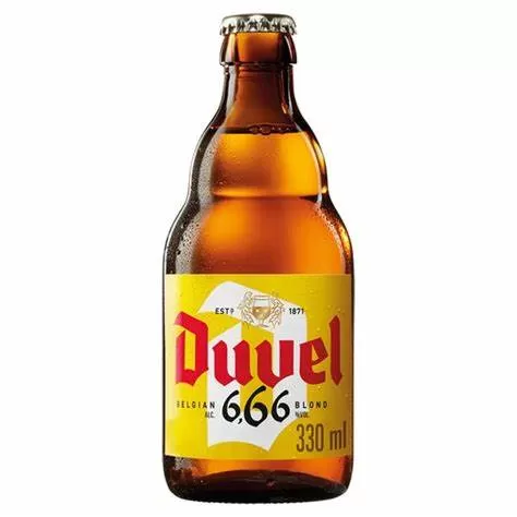 BIA BỈ DUVEL 6,66 % - 330 ML - THÙNG 12 CHAI