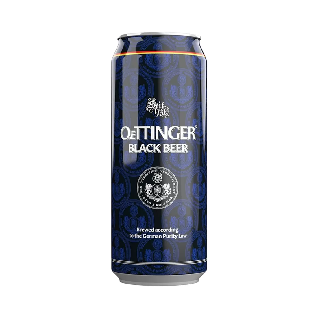 BIA ĐỨC OETTINGER BLACK BEER 4.9% - 500ML - THÙNG 24 LON