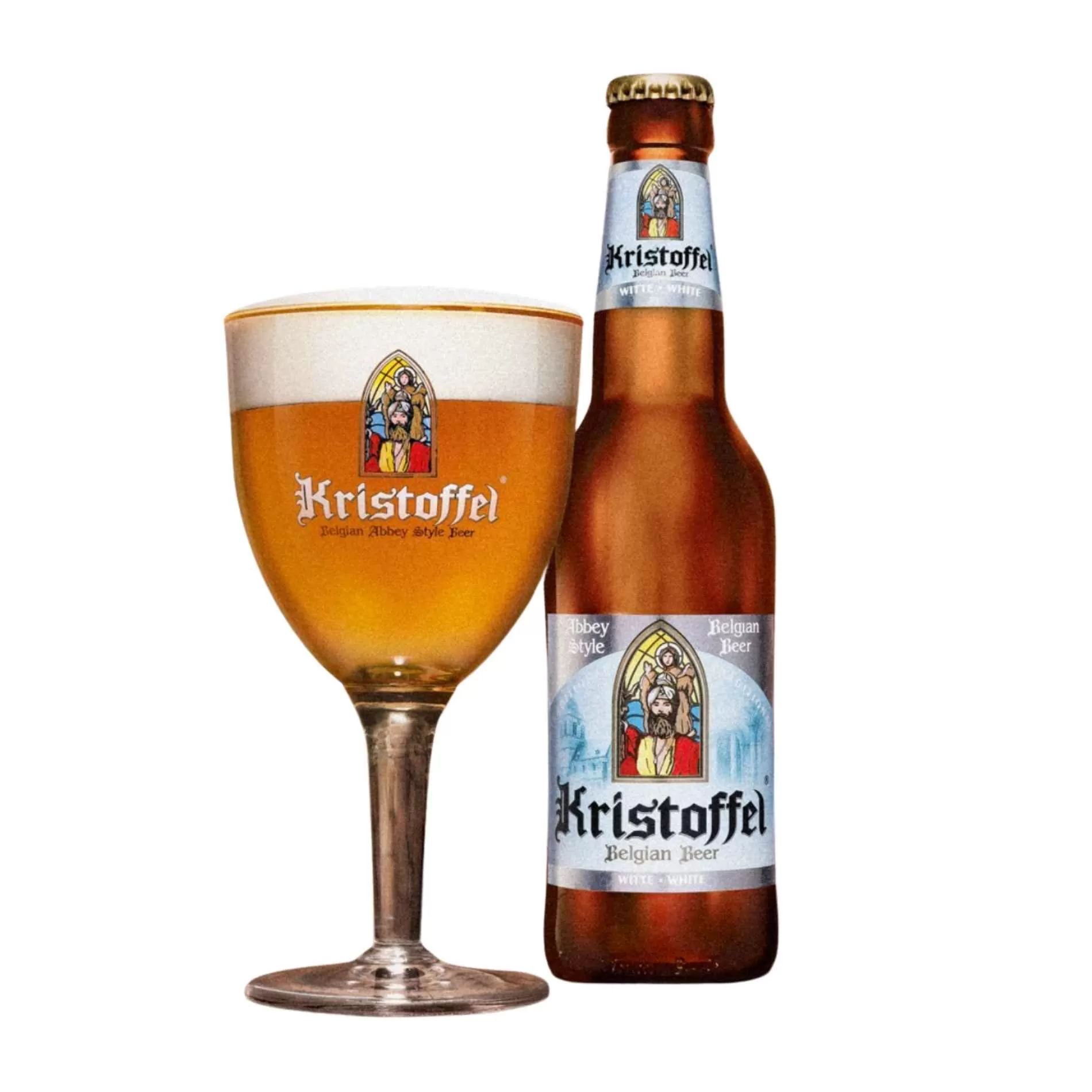 Bia Bỉ Kristoffel White 5% - 330ml - thùng 24 chai