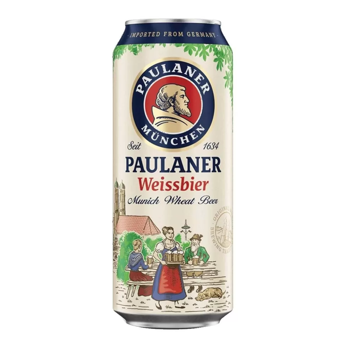 BIA ĐỨC PAULANER WEISBIER 500ML - THÙNG 24 LON