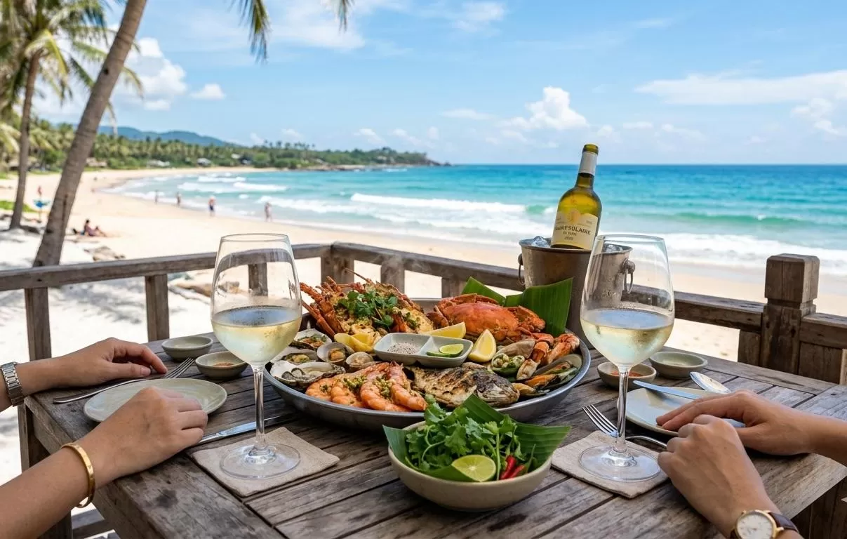 HÈ 2026 ĐI BIỂN Ở VIỆT NAM NÊN UỐNG VANG GÌ? HƯỚNG DẪN CHỌN RƯỢU VANG PHÙ HỢP