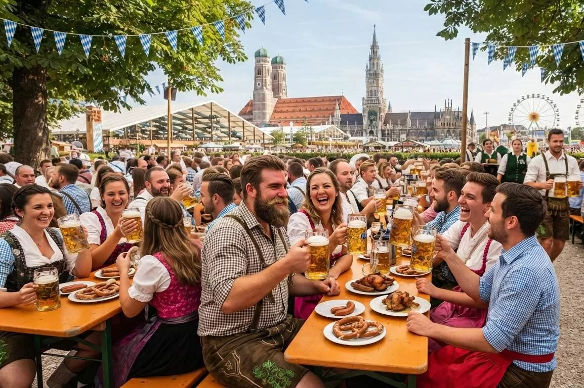 LỄ HỘI BIA OKTOBERFEST Ở ĐỨC – LỄ HỘI BIA LỚN NHẤT THẾ GIỚI