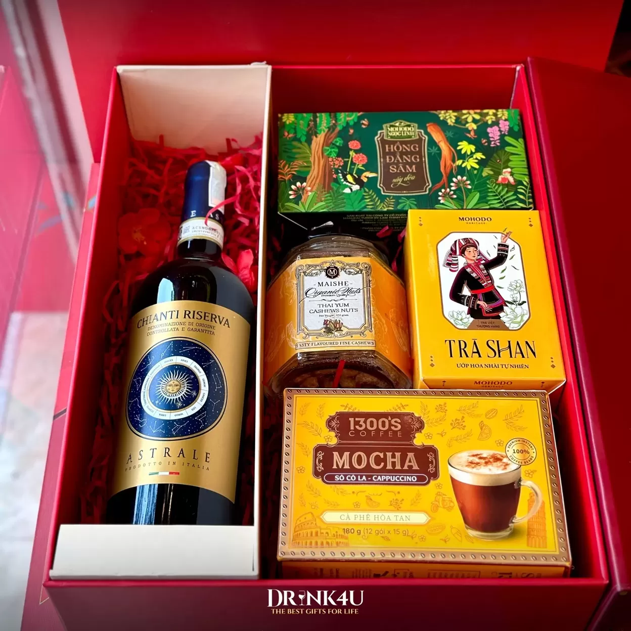 HỘP QUÀ TẾT SUM VẦY CÂY HỒNG 1