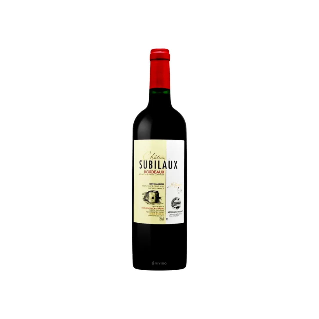 Rượu Vang Pháp Chateau Subilaux Bordeaux