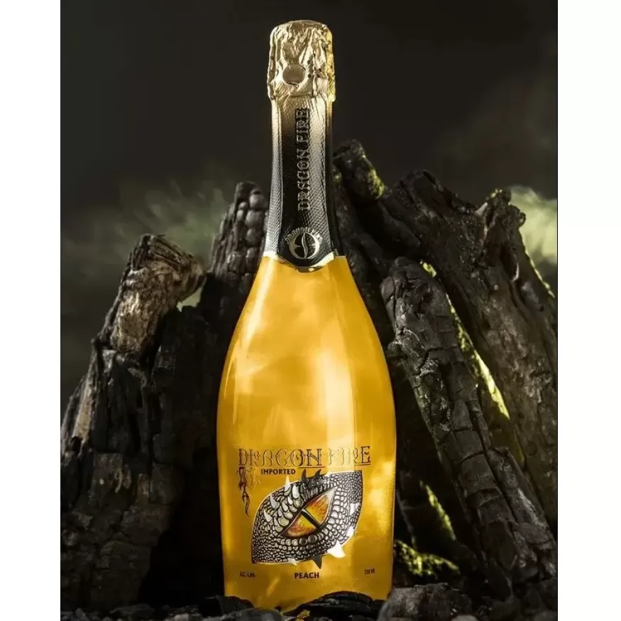 RƯỢU VANG SỦI DRAGON FIRE VỊ ĐÀO